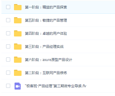 网易极客班微专业-产品经理