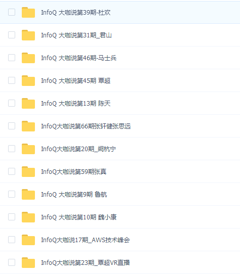 InfoQ大咖说