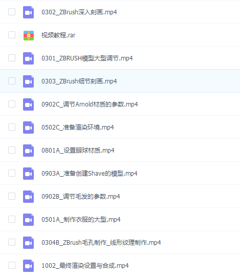 超写实角色《剑圣》全流程实战教学