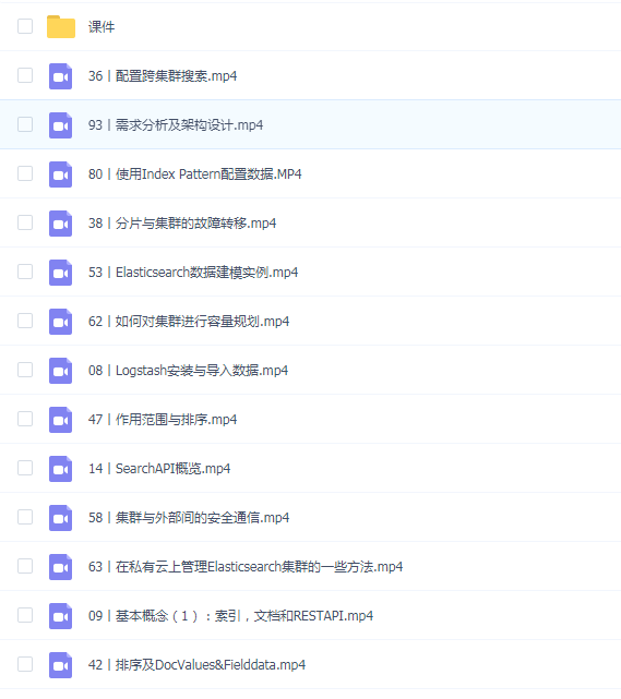 Elasticsearch核心技术与实战