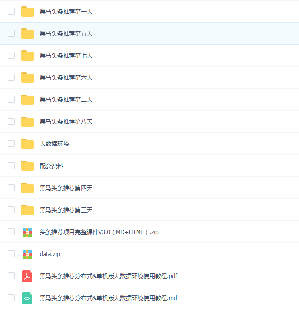 2019最新 Python黑马头条推荐系统项目
