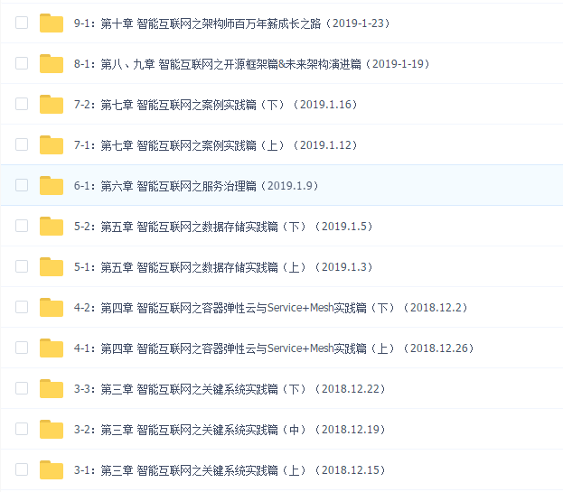 开课吧《百万架构师成长之路》完