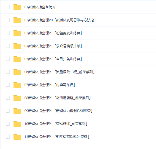 果兄私塾丨新媒体捞金帮