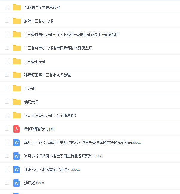 全网最新最正宗十三香小龙虾秘方