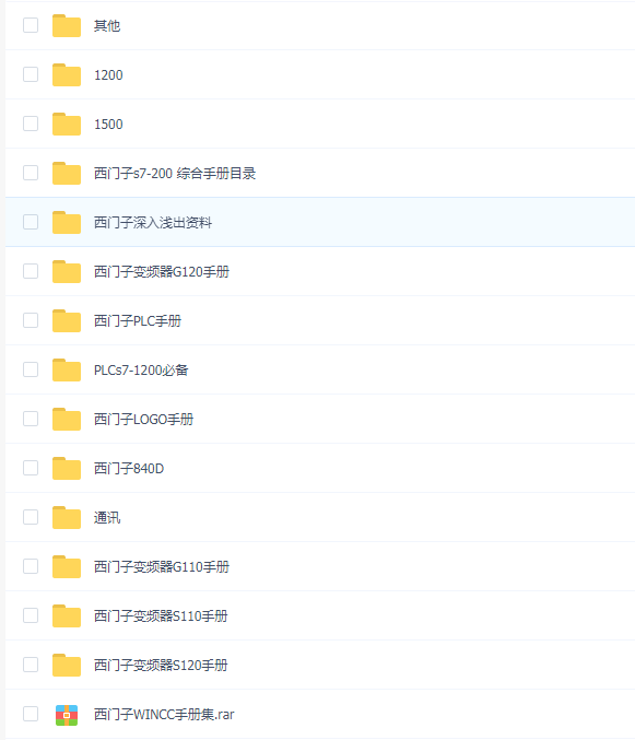 西门子资料全套