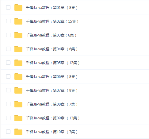 【千锋Ja-va】Web实战入门教程(198集)