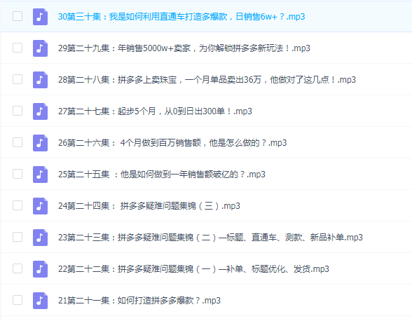 电商运营之拼多多推广变现方法【完结】