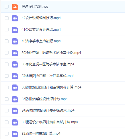 暖通给排水电气施工图—树上鸟教育