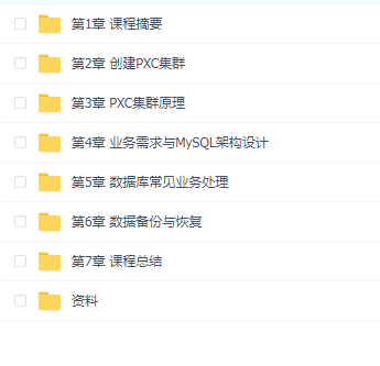MySQL数据库集群-PXC方案