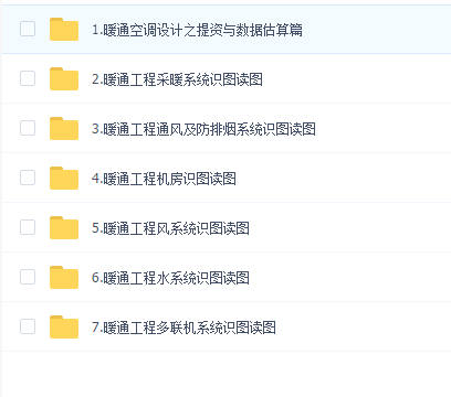 暖通读图识图基本套餐—暖通设计、施工人员必修技能