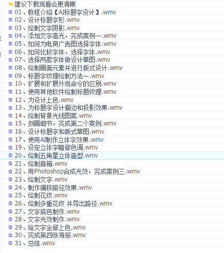 Illustrator结合PS做文字海报设计