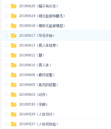 罗其胜第7期CG角色进阶课程