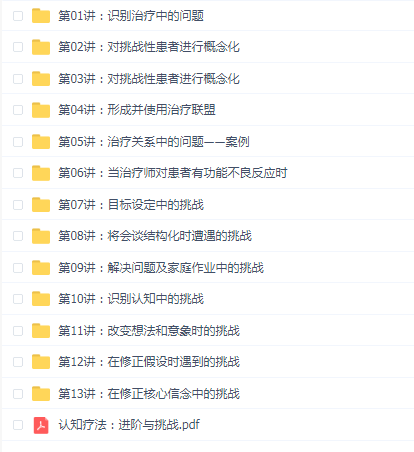 简单心理 《认知疗法·进阶与挑战》读书会