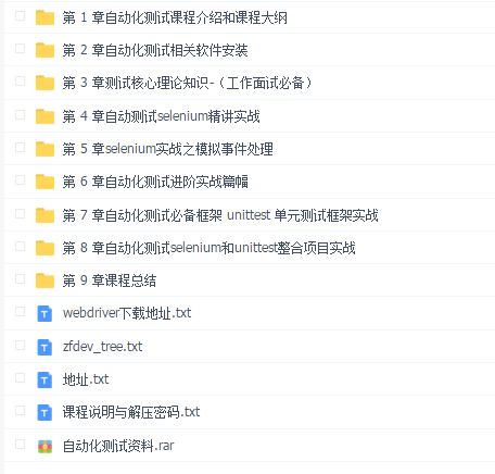 小滴(D)课堂: Python3+Selenium3自动化测试视频教程unittest教程
