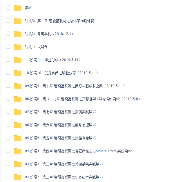 开课吧百万年薪架构师2019【第二期】