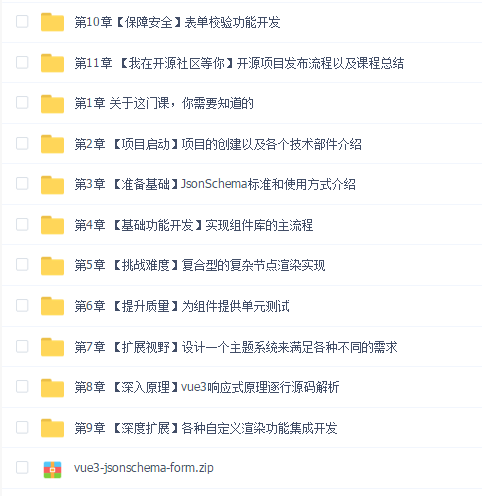 Vue3.0+TS打造企业级组件库 前端中高级开发者必修课