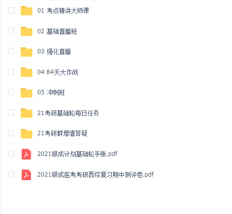 2021【贺银成】西综