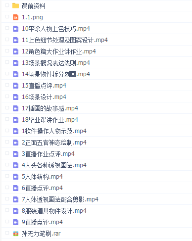 孙无力2021年2月国潮课