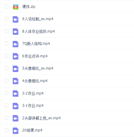 【叶紫紫】古风Q版厚涂班第一期2020.4.11