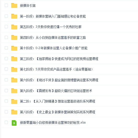互联网产品与新媒体大师班