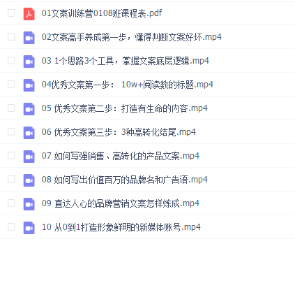 叶小鱼 4周文案训练营,快速掌握10年职业文案人的私家绝活