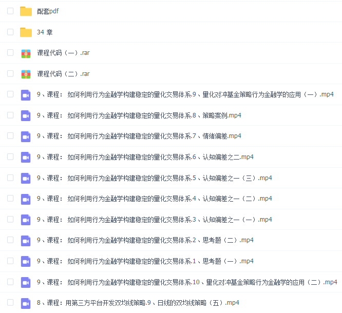 万门大学 零基础也能学量化量化投资一月特训班