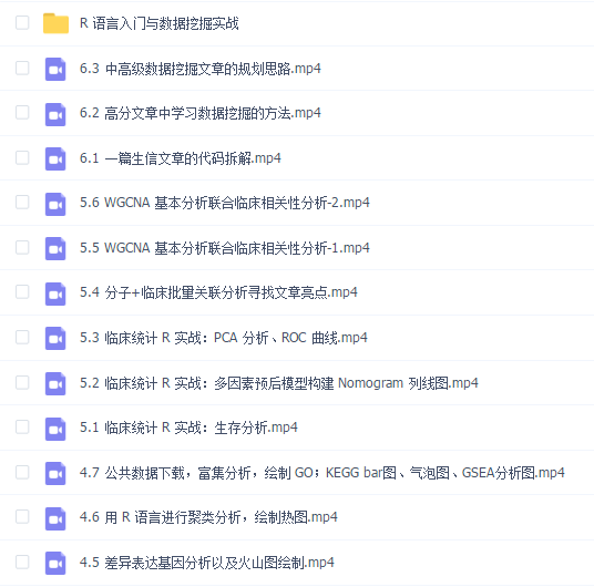 R 语言入门与数据挖掘实战(完结)