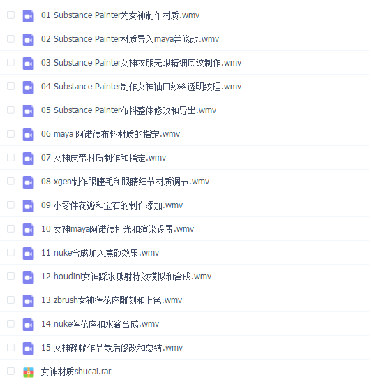 超精细女神静帧作品之渲染合成