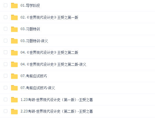 2023年考研设计学-世界现代设计史