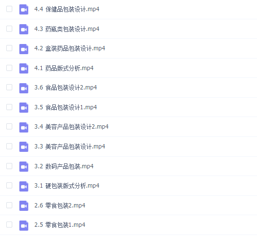 包装设计实战案例教学(完结)