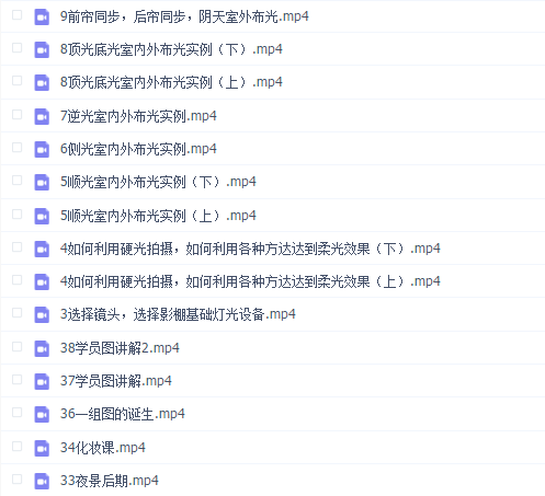 潘呀潘潘摄影教程2020