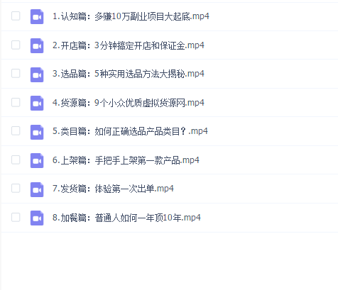突围学堂虚拟电商基础系列课(入门必修),每天操作1小时,每月多赚10000