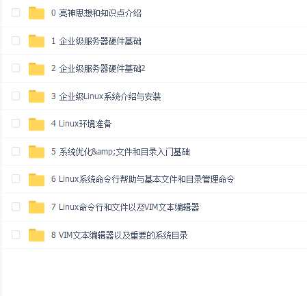 Linux系统运维基础【马士兵】
