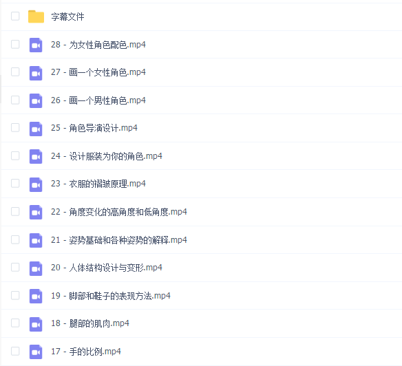 ソンム人体动态特化课程2022年时尚动态角色设计班