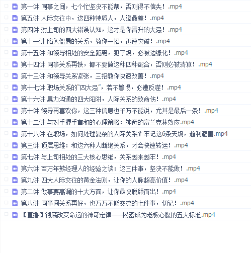 张金洋-职场人际关系学:18堂处世绝学