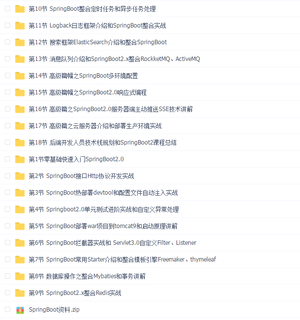 小D课堂 - 零基础入门SpringBoot2.X到实战