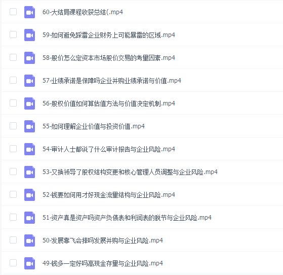 财报分析训练营第五期 张新民