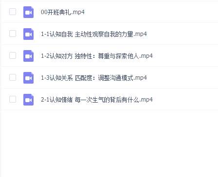 开课吧-席瑞·亲密系关沟通技巧