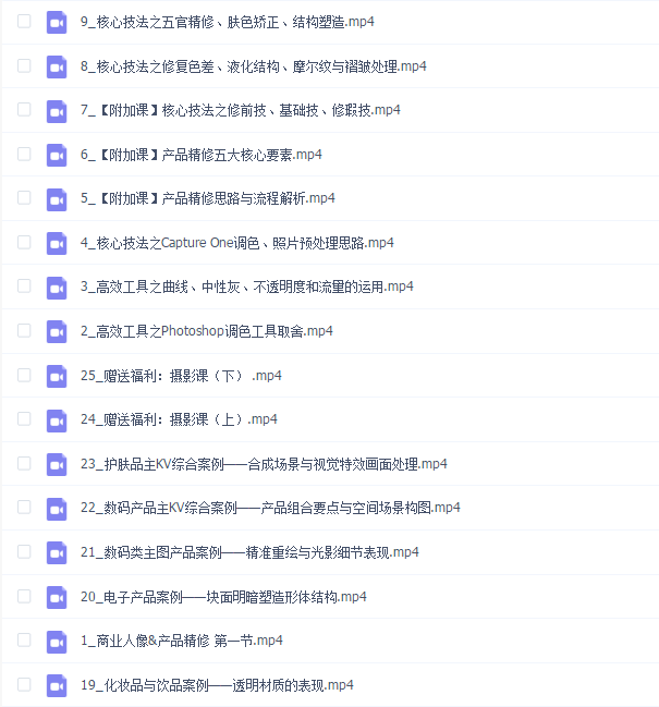 周大杰x安泽商业人像产品精修全能班