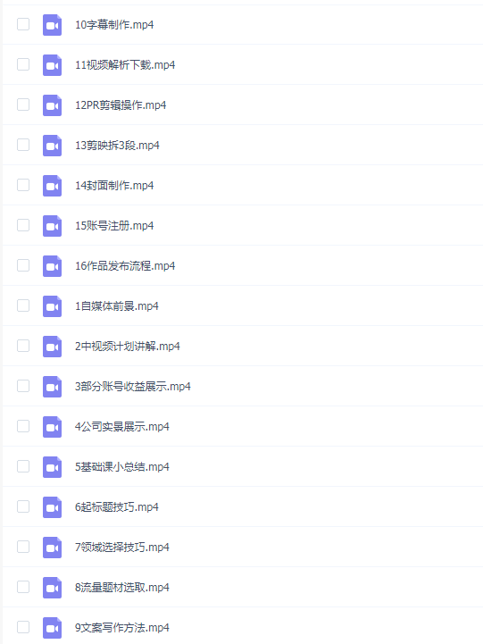 青檬MCN创始人亲自带你0基础5天学会中视频创作,深度运营中视频,掌握平台运营规则
