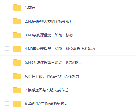 黑猫《终身制M3系统私教内部课程》