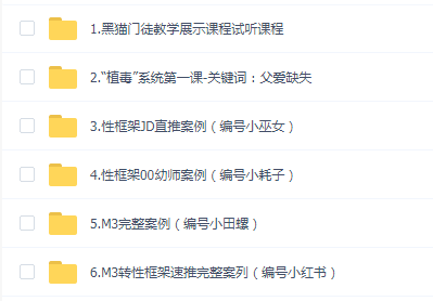 黑猫门徒核心课