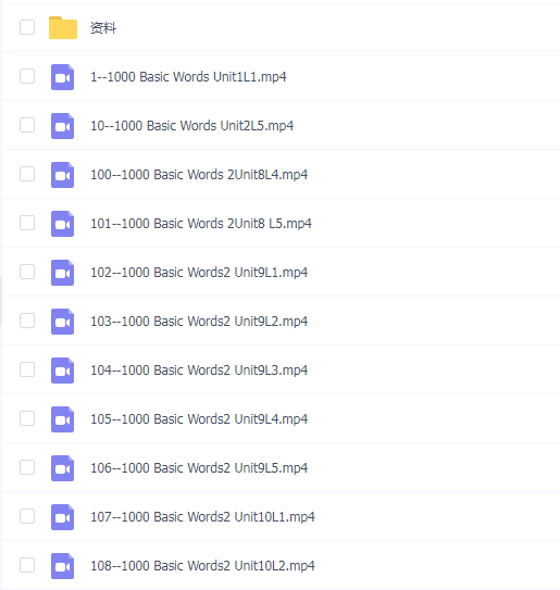 1000 basic English words 英语1000单词超详细讲解