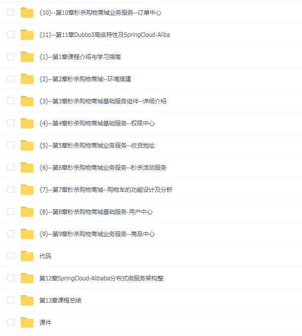 SpringCloud整合Dubbo3实战高并发微服务架构设计