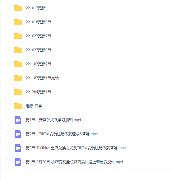 TikTok Shop本土+跨境双店带货训练营(第十五期)包含入门基础课,全球好物,全球买卖,一店卖全球