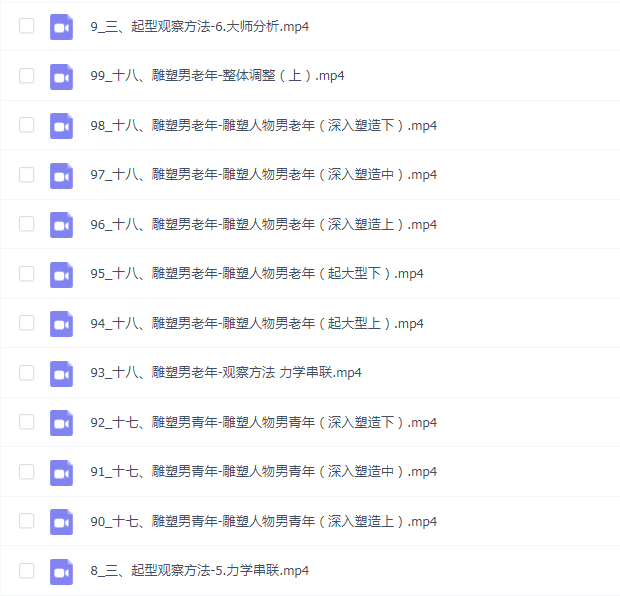 彦谈素描人像专练课