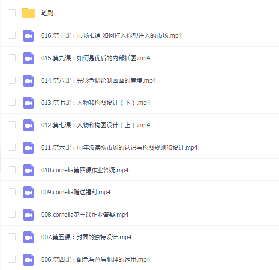 Cornelia儿童出版物插画系统课