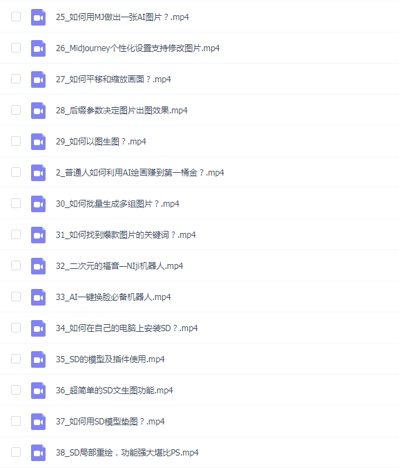 AIGC商业变现训练营