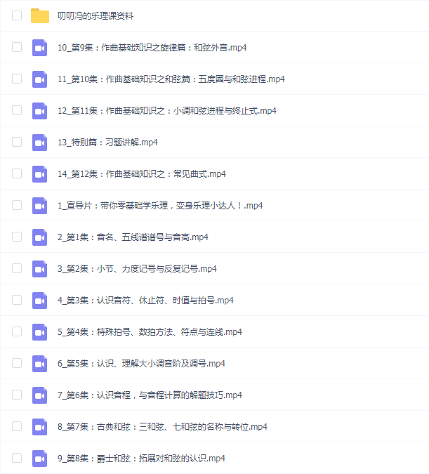 叨叨冯聊音乐:音乐博士带你从零开始学乐理