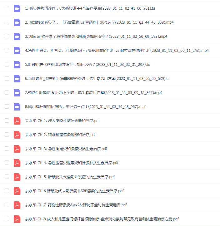 消化感染:抗菌药应用详解